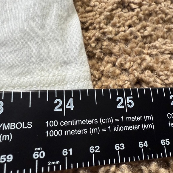 Peanuts Snoopy Golf Resort Graphic T-Shirt XL Off White Mens Short Sleeve Tee - Picture 11 of 12